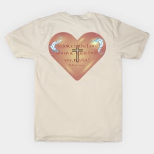 PHILIPPIANS 4 : 4 "HAPPINESS T-Shirt